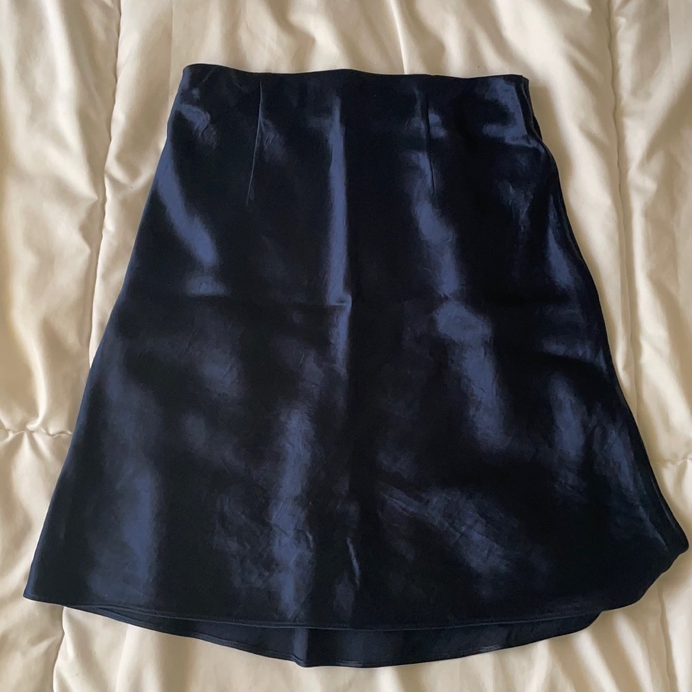 Aritzia Mini Satin Slip Skirt by Babaton
